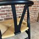 Set of four CH24 Hans J. Wegner for Carl Hansen, Wishbone chairs. Denmark 1960
