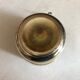 Silver metal cup and saucer