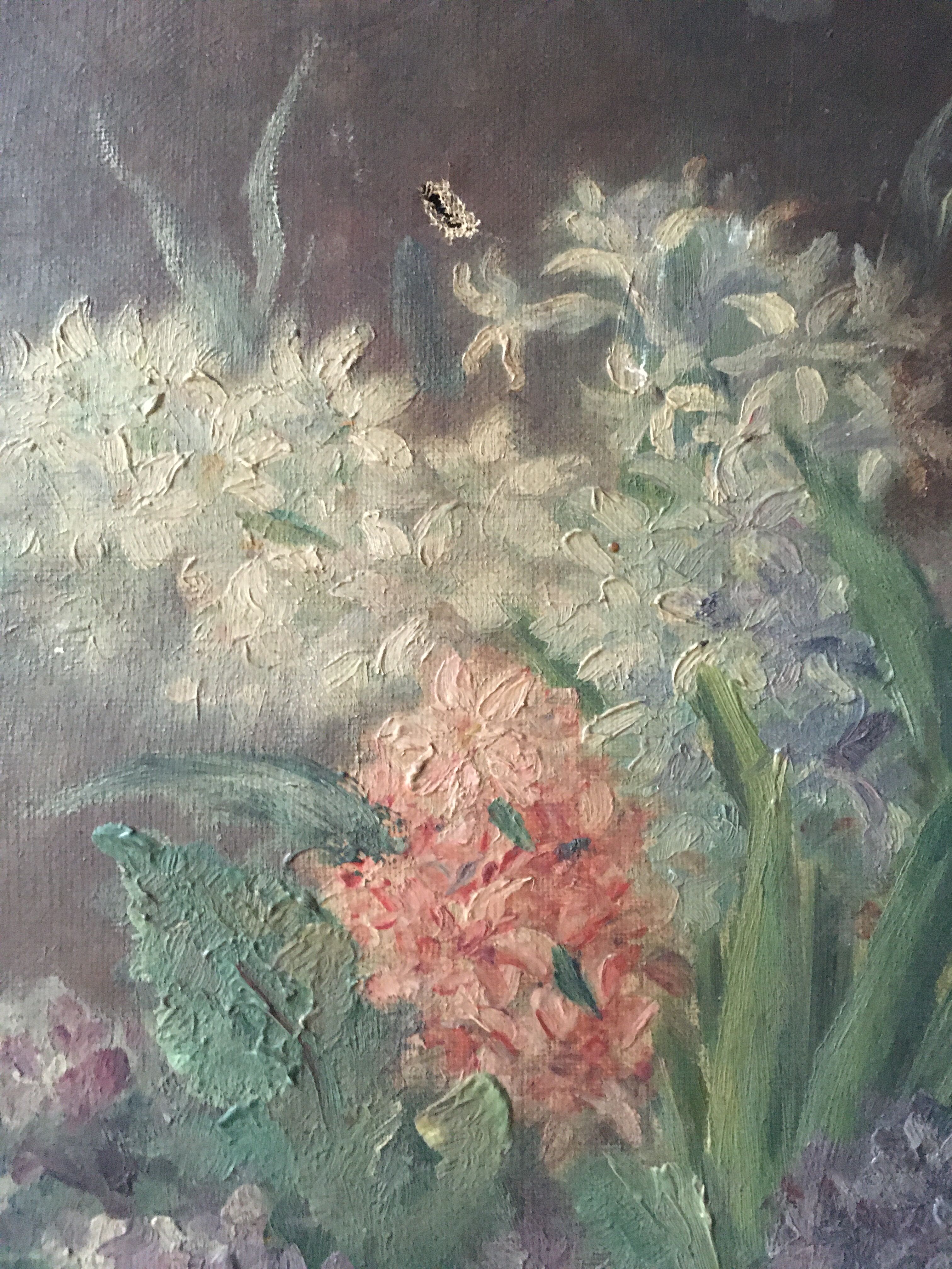 Huile sur toile début XX ieme