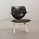 Louis van Teeffelen Dutch Design 'Pelican' Teak Lounge Chair for Webe 1960s