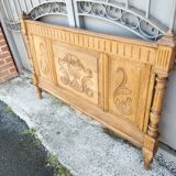 oak headboard