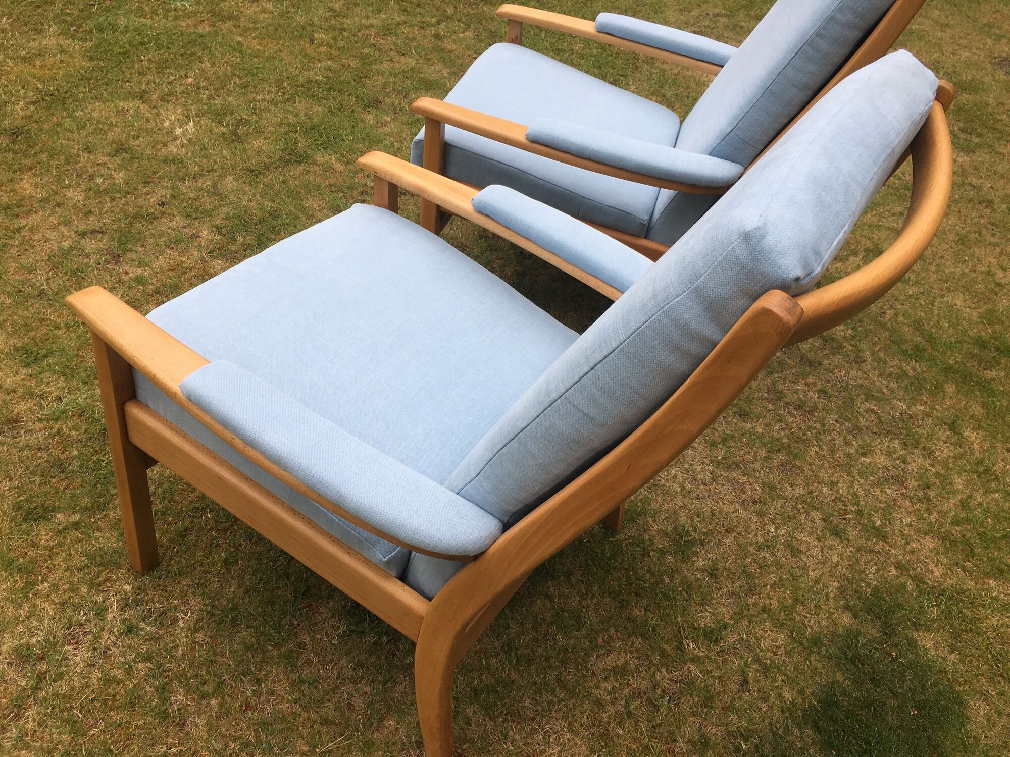 Pair of vintage armchairs