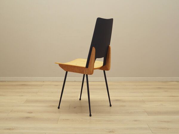 Ensemble de six chaises, design italien, années 1950, designer : Carlo Ratti, fabricant