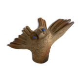 Ceramic owl atelier Palègre, France, 1970