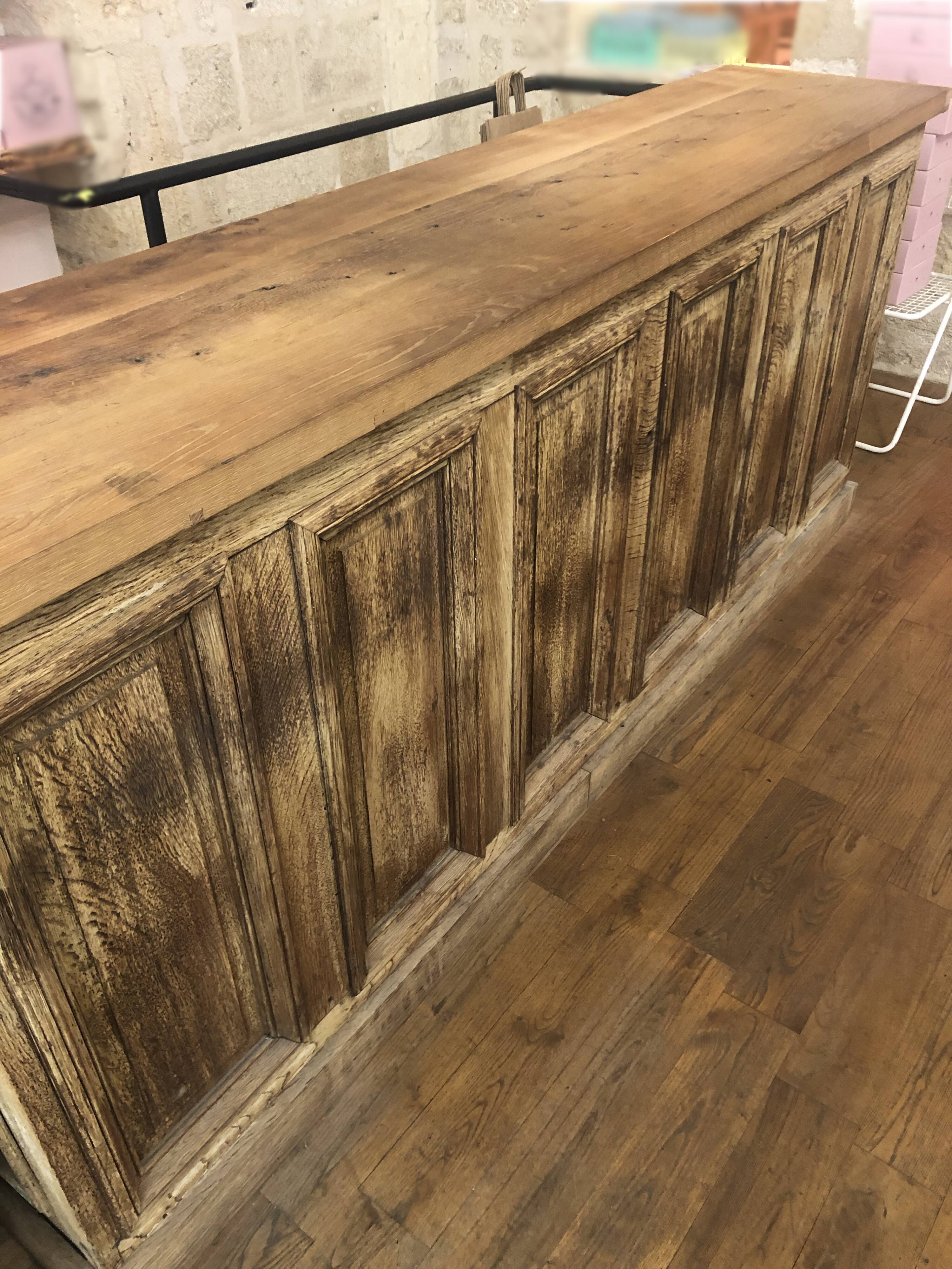 Solid oak drawer cabinet