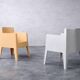 Set of 4 Vintage Mid-Century Modern Atlantide Collection Toy Plastic Chairs