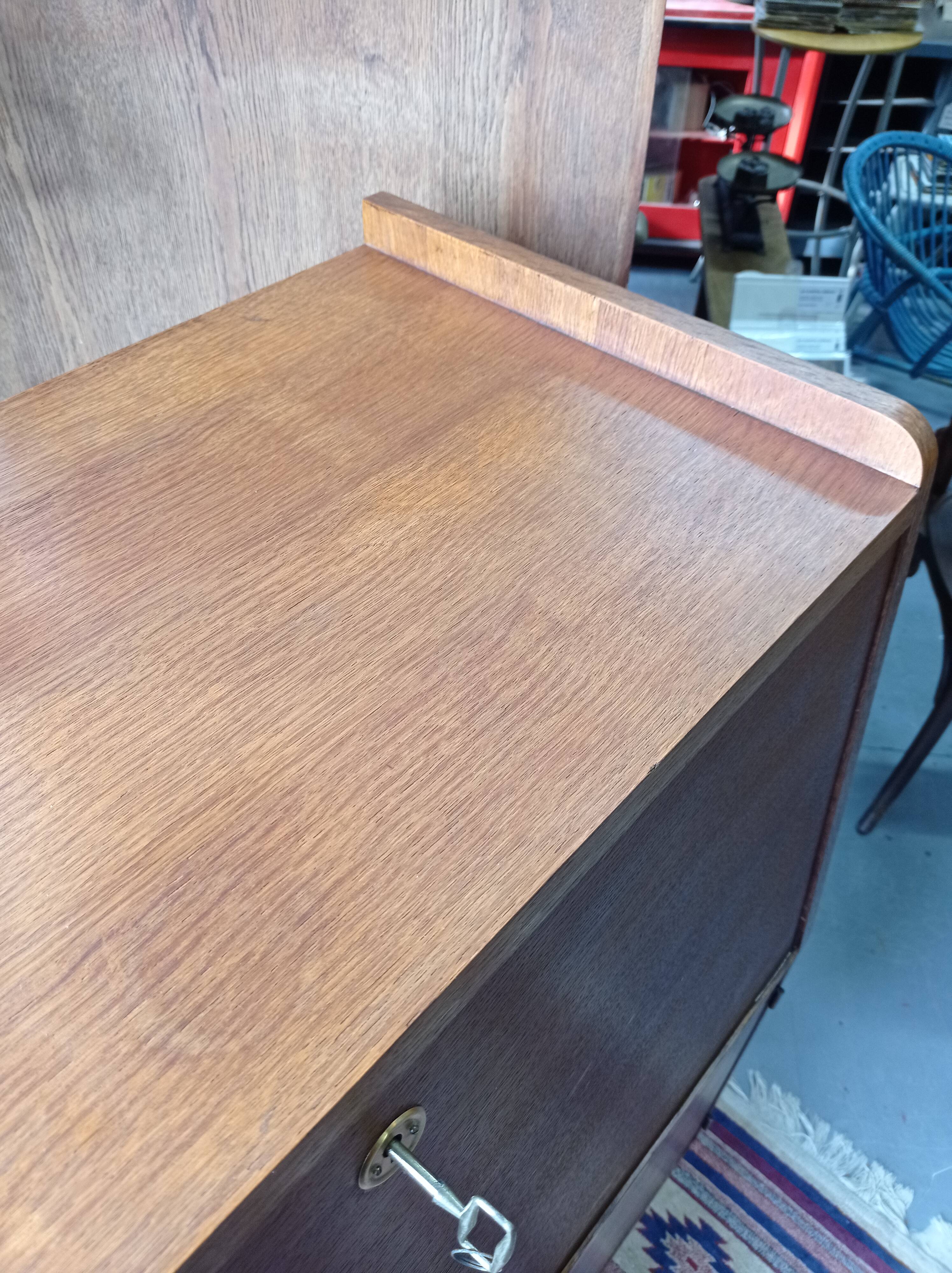 Teak secretary 60s