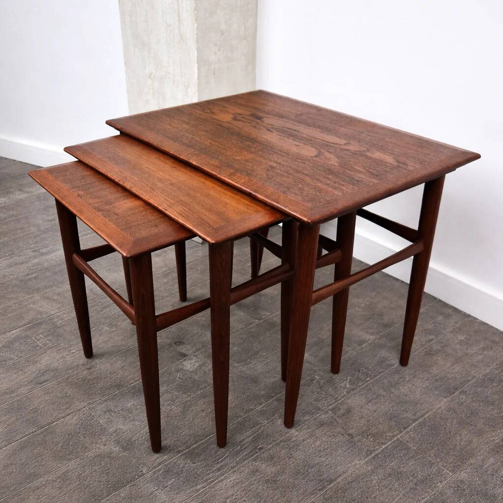 Nid de tables basses, Danemark, années 1960