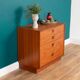 Retro Teak 1960s G Plan Form Five 5 Chest Of Drawers