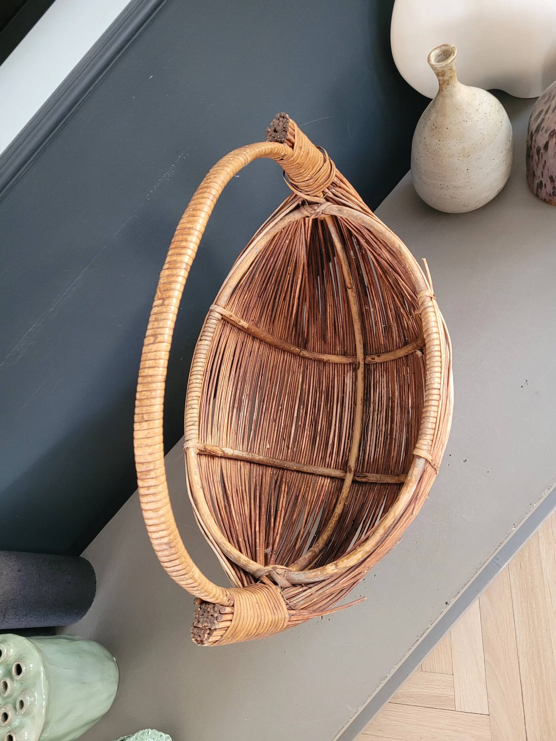 Vintage basket basket
