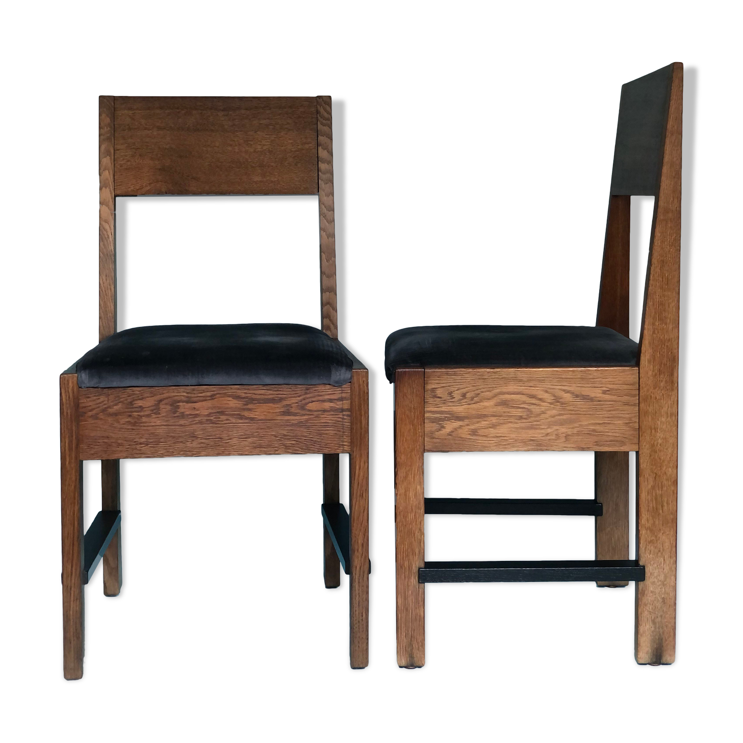 Paire de chaises L.O.V. Oosterbeek années 1920