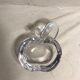 Former Crystal VANNES France form Apple Vintage ashtray