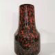 Ceramic drip glaze vase by Scheurich West Germany, 1960's