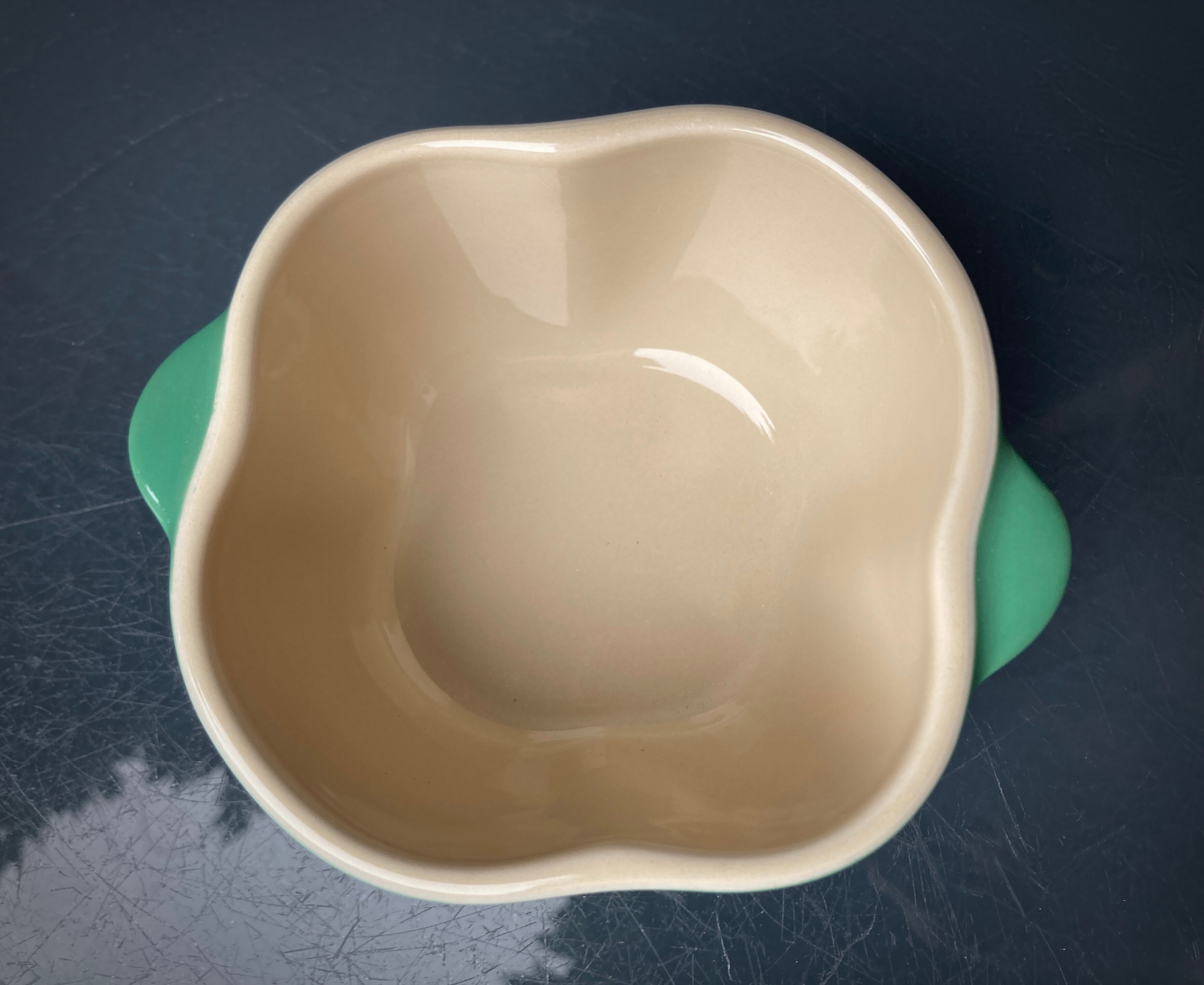 Four Le Creuset ceramic casseroles