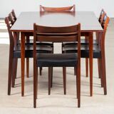 Table extensible scandinave Palissandre – 1960