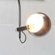 Chrome metal arc floor lamp Space Age mid-century by Cosack, 1960s