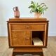 Bedside table in orm magnifying glass art deco 30s