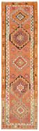 Turkish Handwoven Vintage Herki Kilim 103 cm x 351 cm