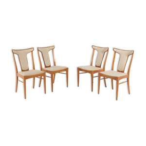 Set of 4 Swedish chairs by Axel