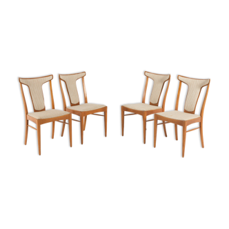 Set de 4 chaises suédoises par Axel Larsson pour Bodafors 1960