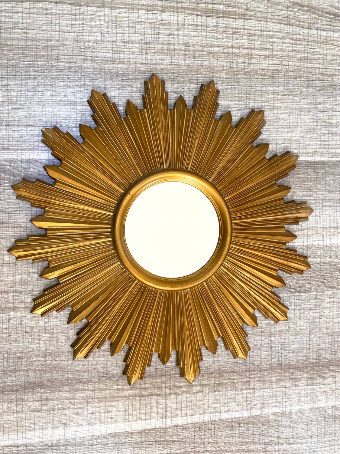 Large sun mirror from the 50s/60s