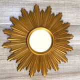 Large sun mirror from the 50s/60s