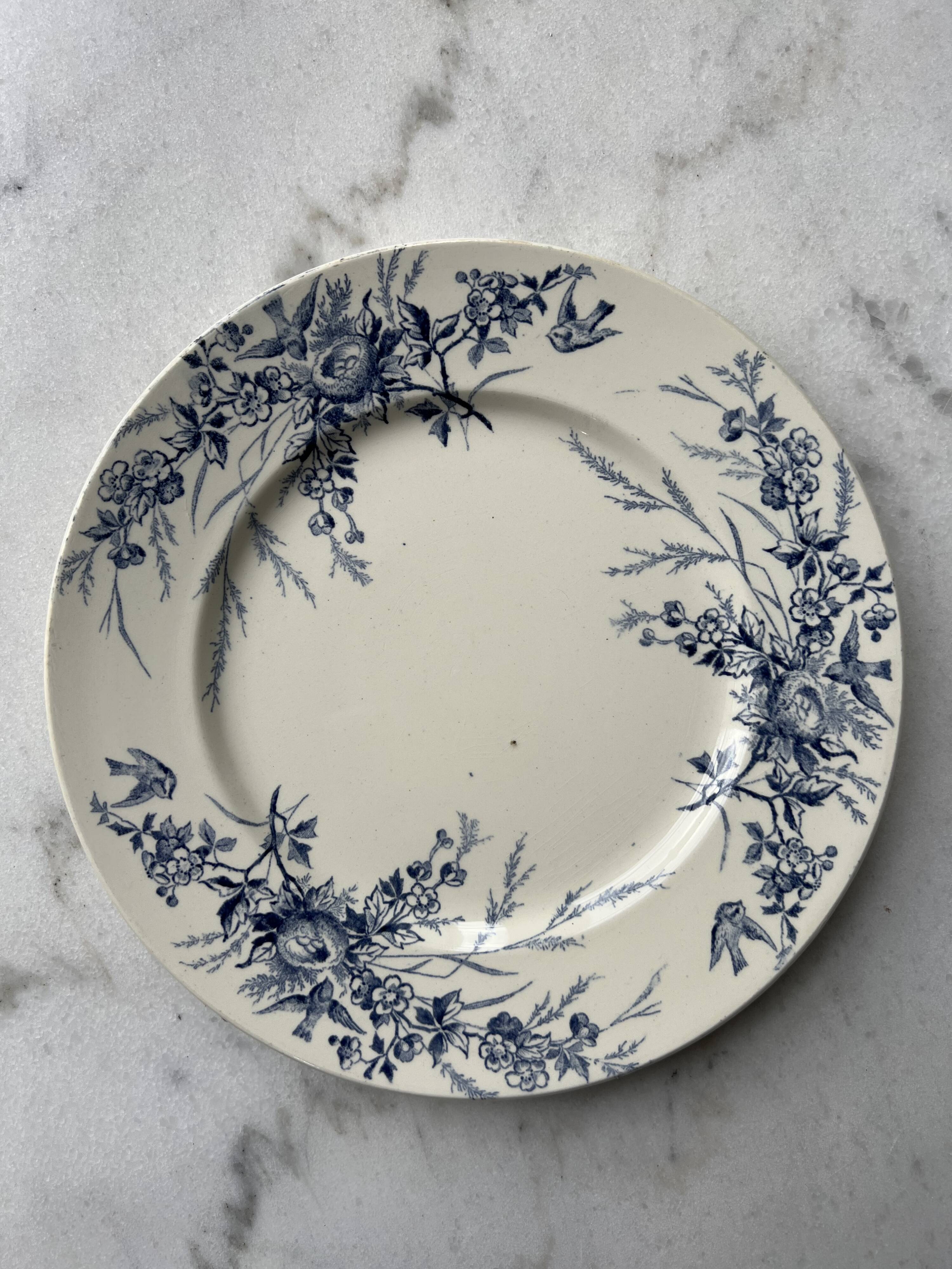Plate Linotte Terre de Fer