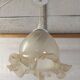 Suspension with opalescent and skirted glass lampshade. Noon. 20th century