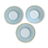 3 Saucers for Villeroy Basket Coffee Cup