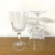 Red wine glasses crystal arques model Versaille