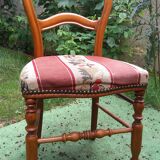 Antique chair Louis-Philippe in cherry wood