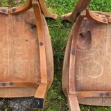 Set of 2 Bistro Chairs Stamped Stella 1950s