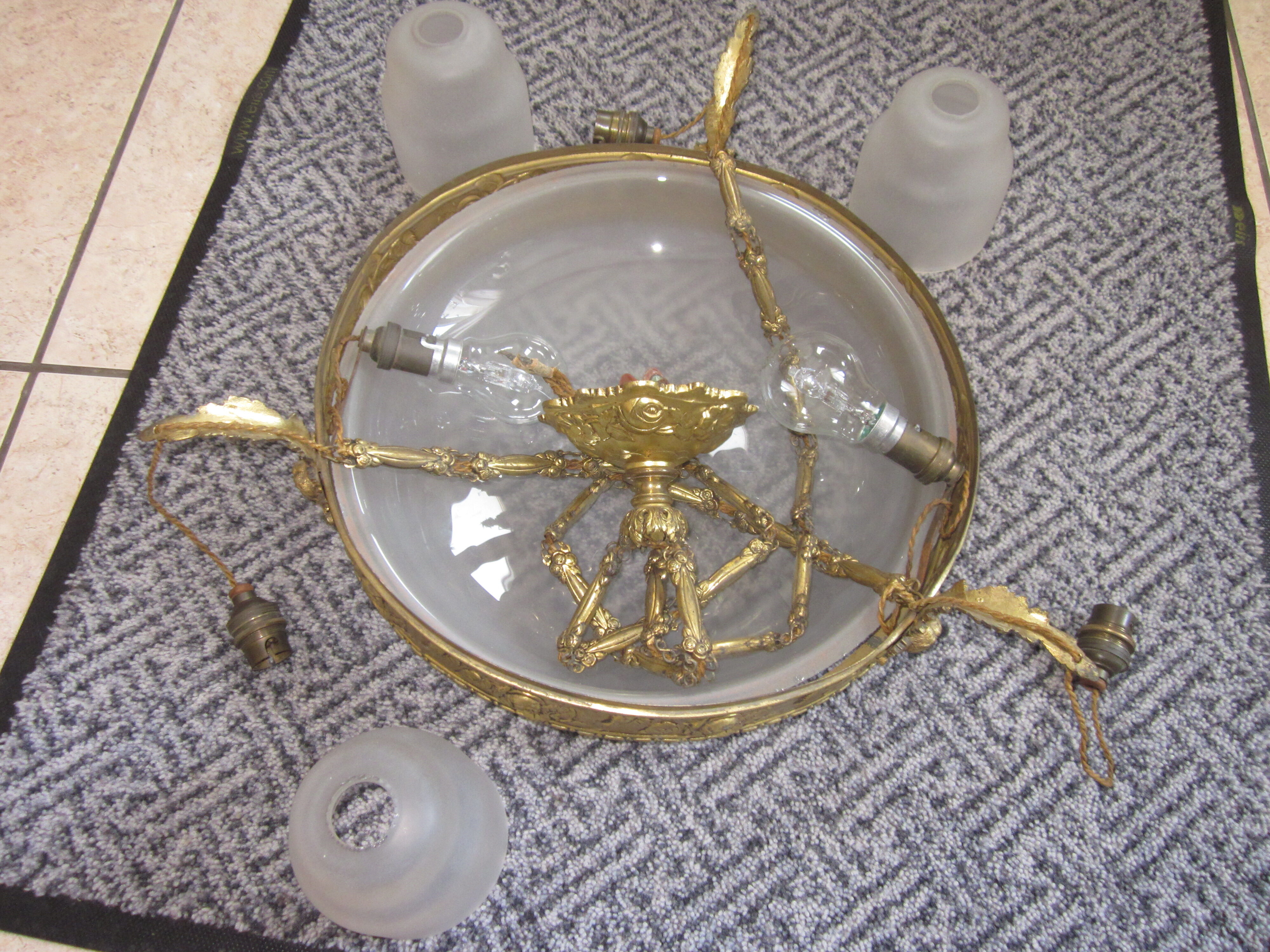 Hanging lamp 1920/30