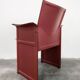 Chaises en cuir par Tito Agnoli pour Matteo Grassi, Modèle Korium, 1979