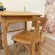 Pupitre/Bureau enfant et sa chaise - Baumann - Années 50/60