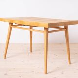 Dining Table with Set of 4 Dining Chairs by Antonin Šuman, Fully Restored