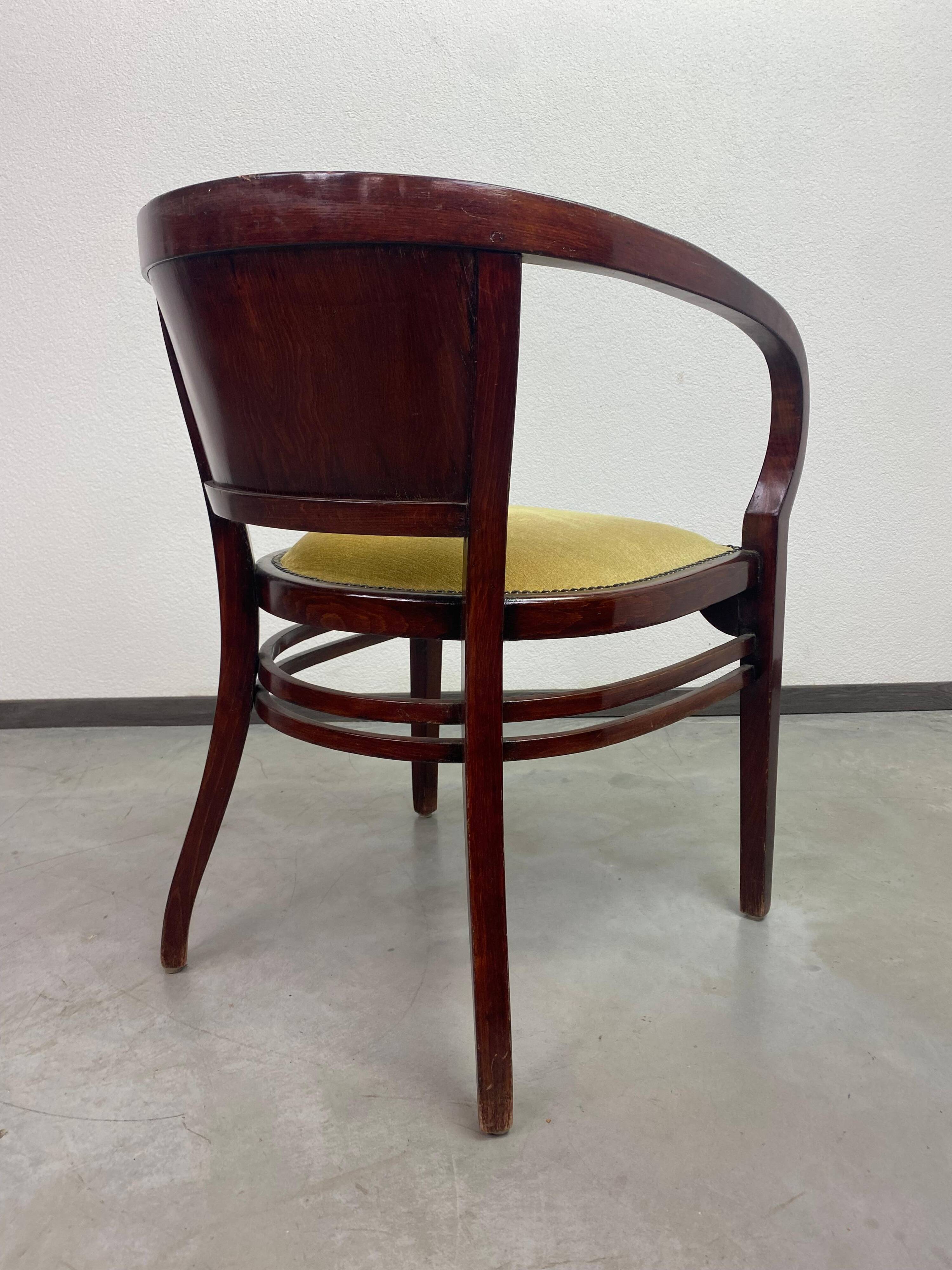 Fauteuils extrêmement rares no.6521 par Otto Wagner pour Thonet