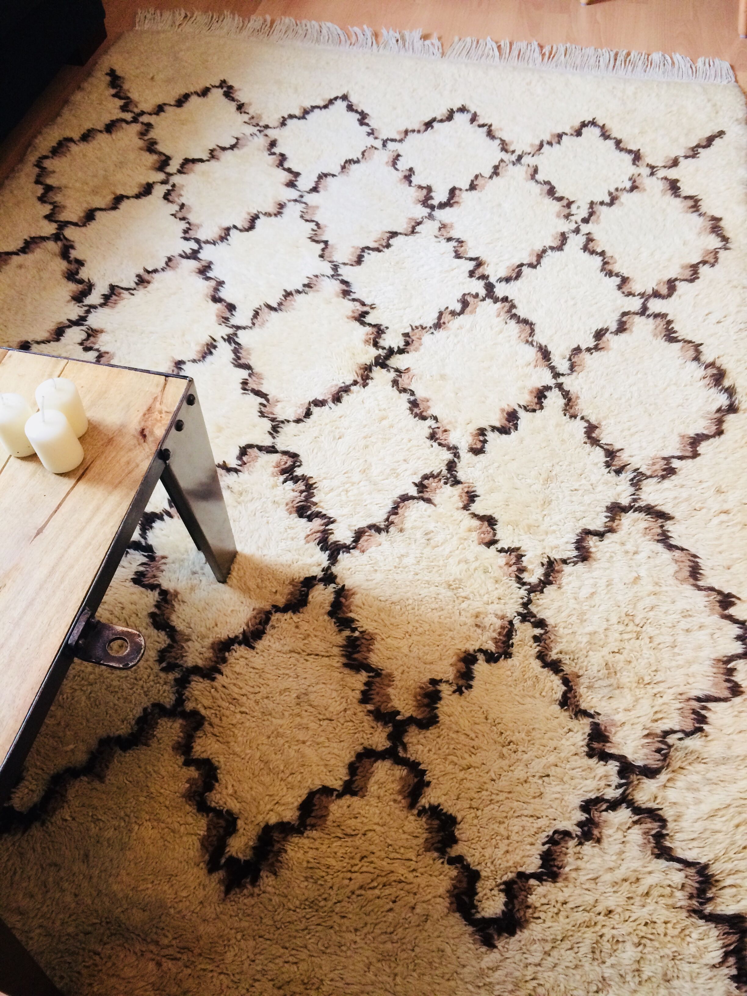 Former berber carpet 210 x 144cm