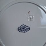 Vintage blue dinner plates