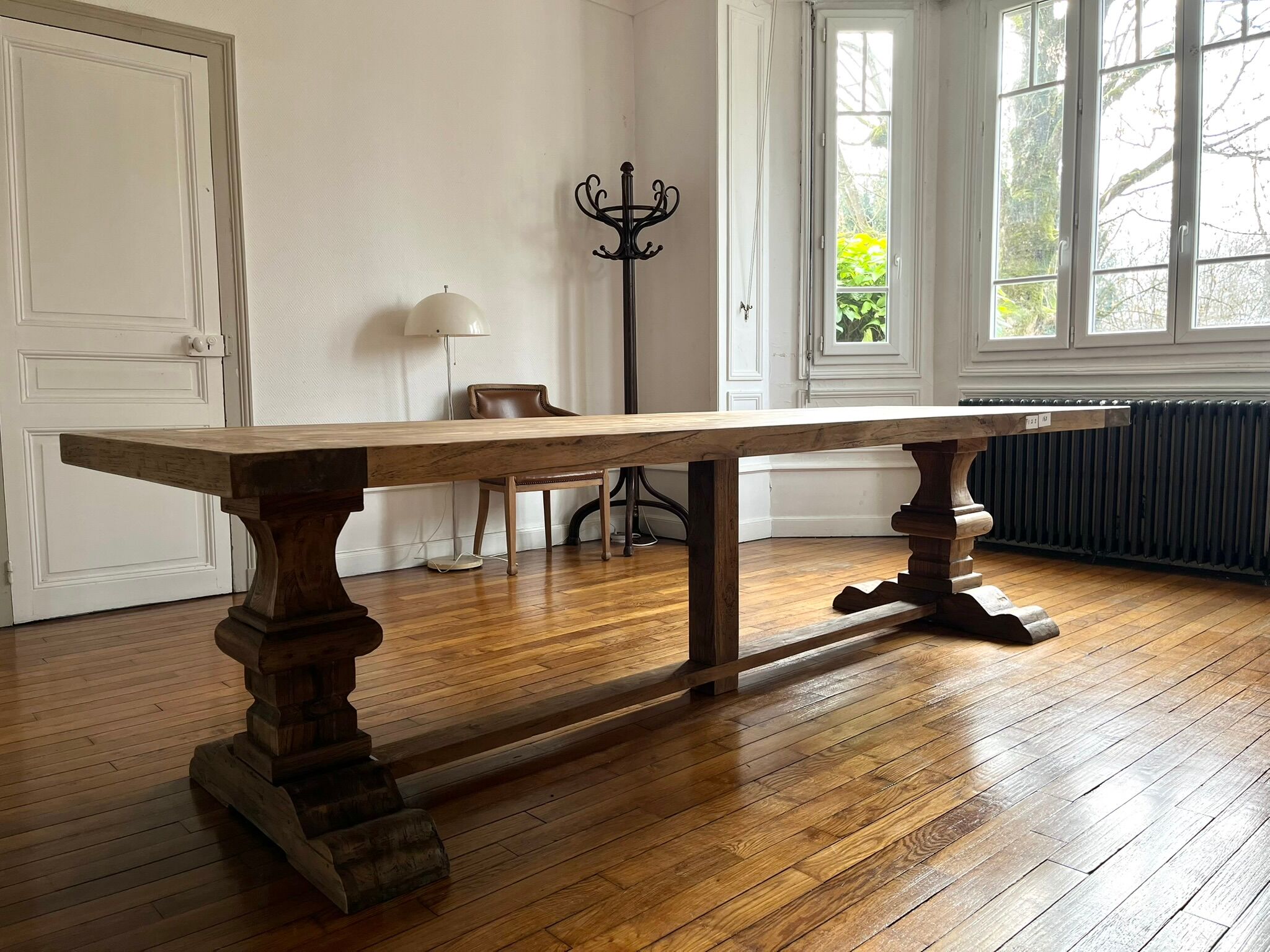 Wooden monastery table - Spirito 300 by 100 cm