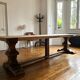 Wooden monastery table - Spirito 300 by 100 cm
