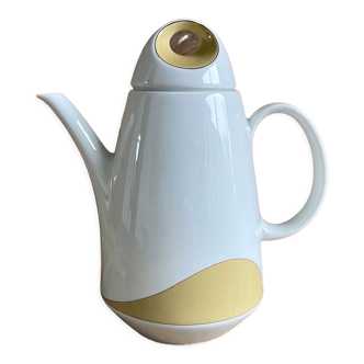 Théière vintage en porcelaine de Bavière Bareuther