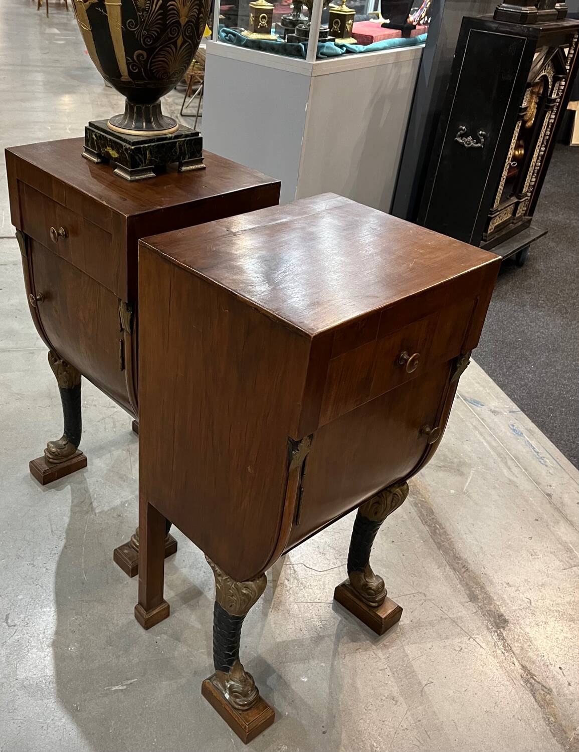 Pair of bedside cabinets
