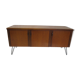 Vintage teak line pins feet