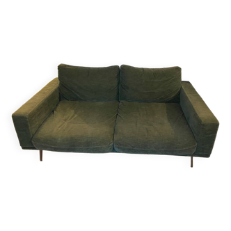 Carlton bo concept sofa in fir green corduroy