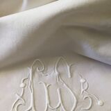 Old sheet, GS monogram