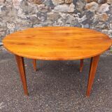 Oval farmhouse table 130 cm