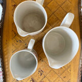 Set 3 pichets myott "bermida" staffordshire england