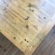 Turned legs farm table