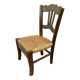 Children's straw chair